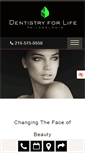 Mobile Screenshot of dentistryforlife.net